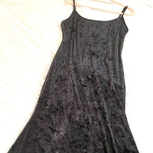 Black Velvet Dress